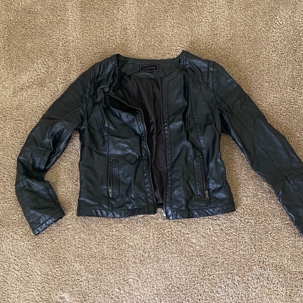 Leather jacket